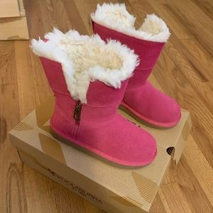 Girls Pink Koolaburra by Ugg Boots